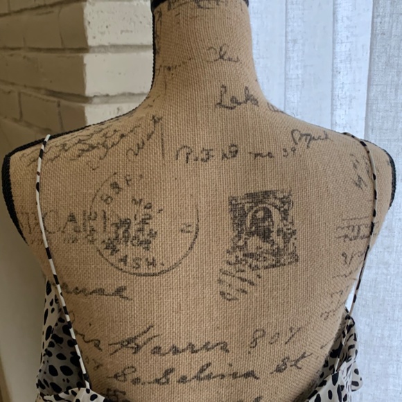 New J. Crew silk leopard print cami size 12 tank career party tank top layer - Picture 7 of 14